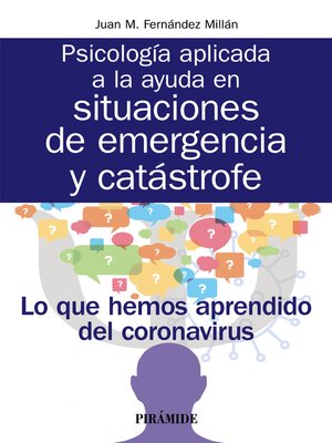 cover image of Psicología aplicada a la ayuda en situaciones de emergencia y catástrofe